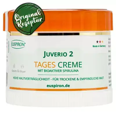 Juverio 2 - Tages Creme mit 2% Spirulina (50 ml) 1